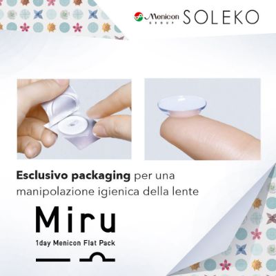 Immagine di Miru 1day Flat Pack da 30 lenti